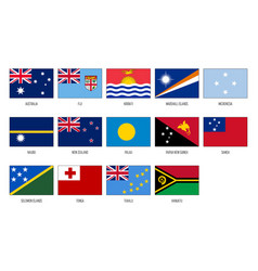 Australia And Oceania National Flag