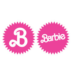 Barbie Pink Vintage Logo