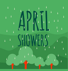 April Showers Template Design