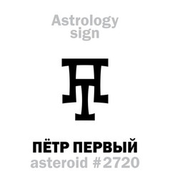 Astrology Asteroid Peter The Great