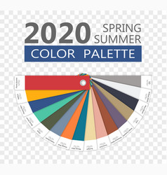 Round Spring And Summer 2020 Colors Palette