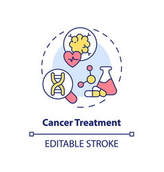 Cancer Treatment Concept Icon