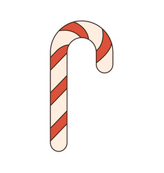 Christmas Groovy Candy Cane Merry Retro