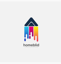 Home Color Design Gradient Color Logo