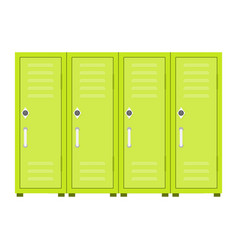 Lockers In Dressing Room For Gym College