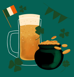 St Patrick S Day With A Stylized Mug