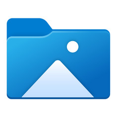 Windows 11 - Style Picture Folder Icon