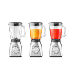 Realistic Isolated Juicer Kitchen Mixer Blender