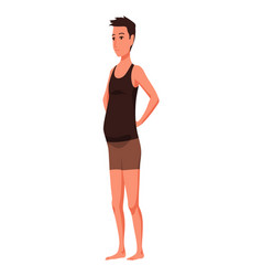 Male Figure Type Icon Body Front View Human