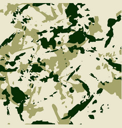 Green forest seamless pattern - camouflage Vector Image