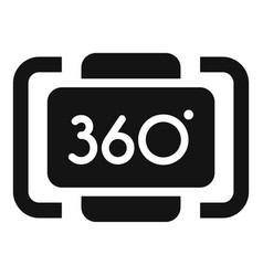 360 Virtual Tour Icon Simple Concert