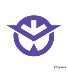 Coat Arms Okayama Is A Japan Prefecture