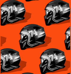 Cool Helmet Pattern Side View