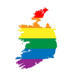 Ireland Rainbow Map