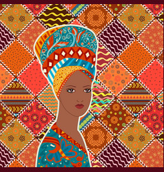 Portrait Of A Beautiful African Young Woman