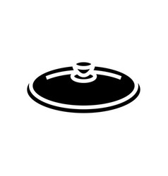 Metal Pot Cooking Glyph Icon