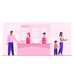 Fast Food Restaurant Counter