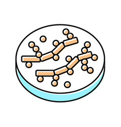 Candida Bacteria Color Icon