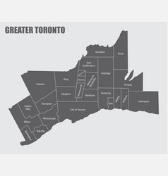 Greater Toronto Map