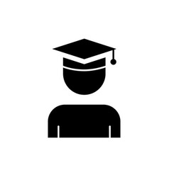 Student Icon With Graduation Cap Icon Related