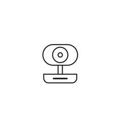 Web Camera Icon Device To Talking