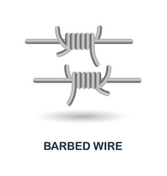 Barbed Wire Icon 3d From War Collection Creative