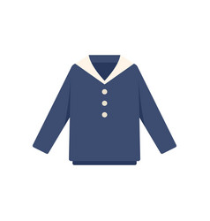 Boy Shirt Icon Flat School Uniform