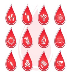 Blood Test Icons