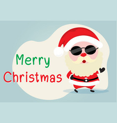 Santa Claus Cartoon Christmas Character Cute