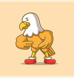 Cartoon Cute Eagle