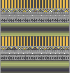 Ethnic Pattern Gray And Orange Part 5