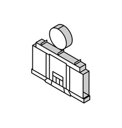 Two Year College Isometric Icon