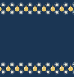 Xmas Minimal Abstract Blue Background Banner Card