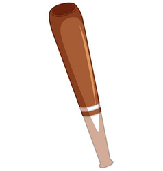 Baseball Bat On White Background