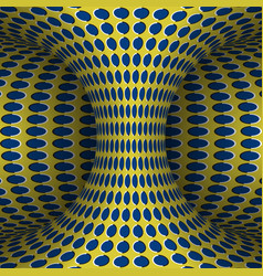 Moving Polka Dots Hyperboloid Optical