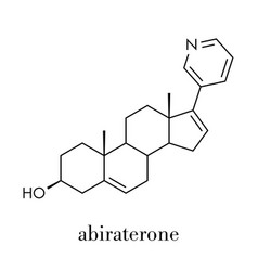 Abiraterone Prostate Cancer Drug Molecule