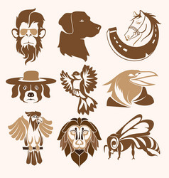 Brown Animals Collection