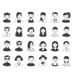 Collection Of Twelve Different People Avatar