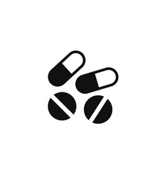 Medical Pill And Drugs Editable Eps Symbol