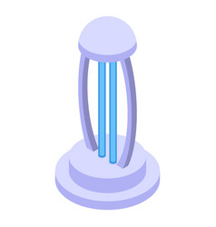 Uv Lamp Stand Icon Isometric Style