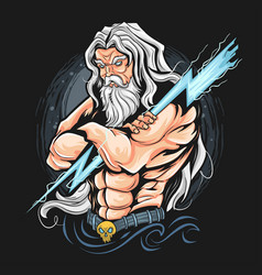 Thunder Zeus God Artwork