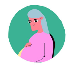 Covid 19 Pregnant Woman Icon