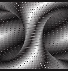 Spiral Patterned Silver Hyperboloid Optical