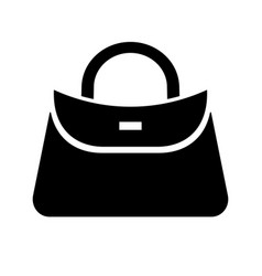 Brand Bag Silhouette Icon Or Luxury Bag