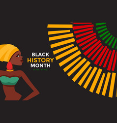 Free Hand Drawn Flat Black History Month Il