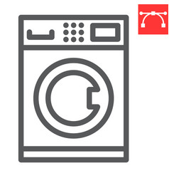 Self Service Laundry Line Icon Dry Cleaning