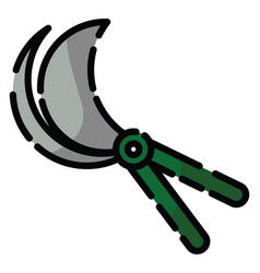 Gardening Shears On A White Background