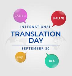 Graphic Of International Translation Day Good