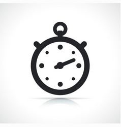 Stopwatch Or Timer Black Icon