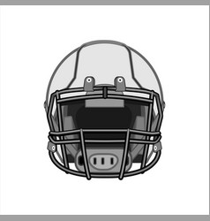 American Football Helmet Sketch